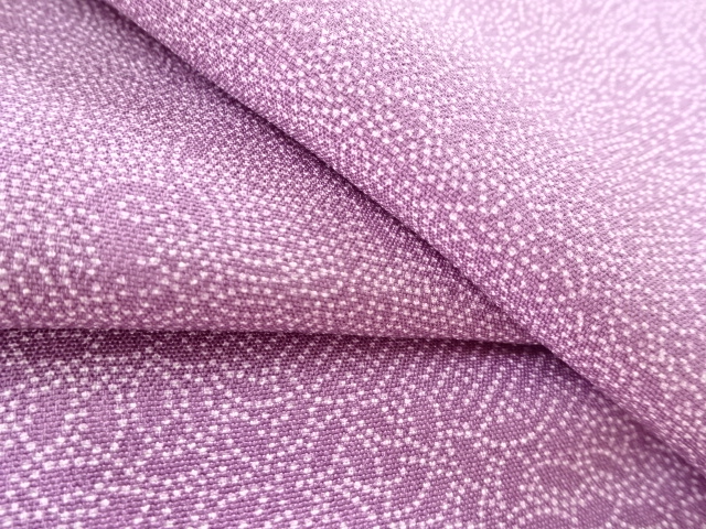  寄せ柄江戸小紋着物